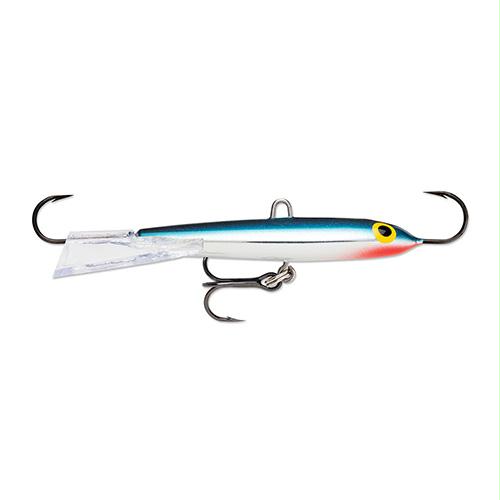 Flat Jig Hard Bait Lure – Freshwater, Size 04, 1 1-2″ Length, Variable Depth, Flake Blue, Package of 1