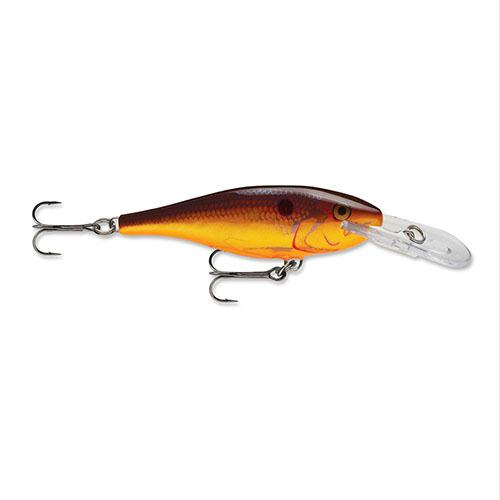 Shad Rap Lure – Freshwater, Size 09, 3 1-2″ Length, 8′-15′ Depth, Crawdad, Package of 1