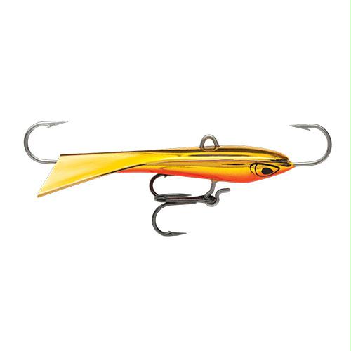 Snap Rap Hard Bait Lure – Freshwater, Size 08, 3 1-8″ Length, Variable Depth, Gold Orange, Package of 1