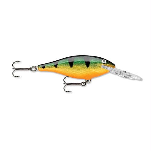 Shad Rap Lure – Freshwater, Size 04, 1 1-2″ Length, 4′-7′ Depth, Perch, Package of 1