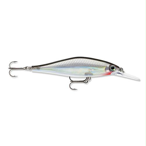 Shadow Rap Shad Deep Hard Bait Lure – Freshwater, Size 09, 3 1-2″ Length, 5′-6′ Depth, Silver, Package of 1