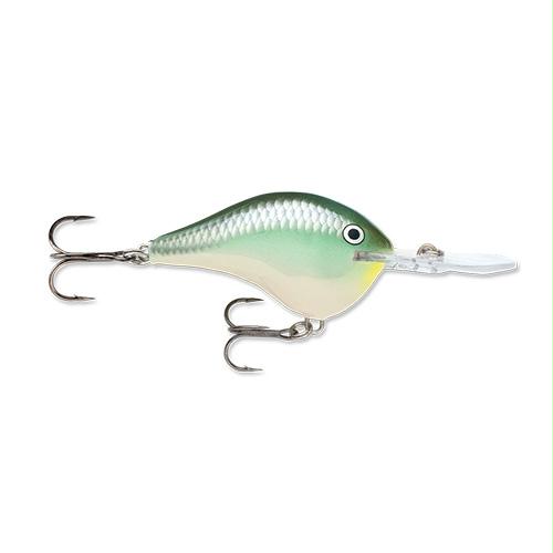 Dives-To Series Custom Ink Lure – Size 14, 2 3-4″ Length, 14′ Depth, 2 #3 Treble Hooks, Blue Back Herring, Per 1