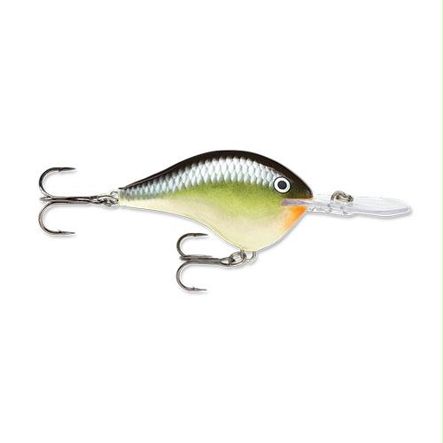 Dives-To Series Custom Ink Lure – Size 14, 2 3-4″ Length, 14′ Depth, 2 #3 Treble Hooks, Smash, Per 1