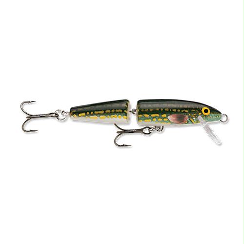 Jointed Lure – Size 13, 5 1-4″ Length, 4′-14′ Depth, 2 Number 2 Treble Hooks, Pike, Per 1