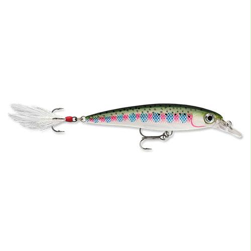 X-Rap Hard Bait Lure – Freshwater, Size 06, 2 1-2″ Length, 3′-5′ Depth, Rainbow Trout, Package of 1