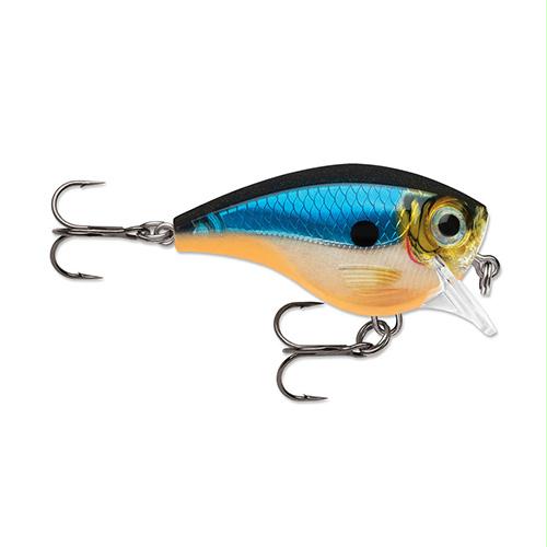 Balsa Xtreme Brat Hard Bait Lure – Freshwater, Size 03, 2″ Length, 3′ Depth, 3-8 oz, Blue Ghost, Package of 1