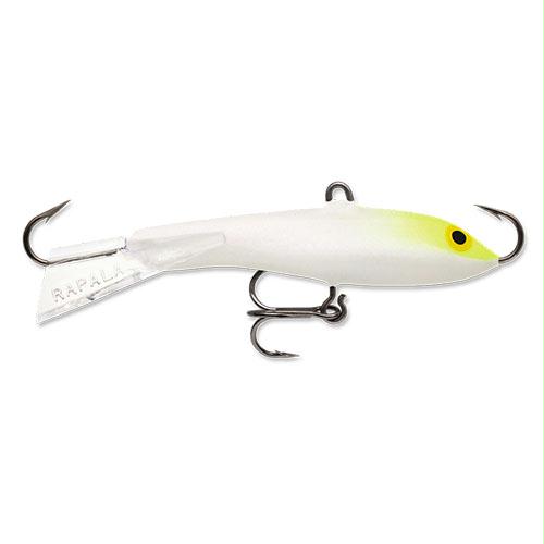 Jigging Rap Hard Bait Lure – Freshwater. Size 02, 1 1-4″ Length, Variable Depth, Glow, Package of 1