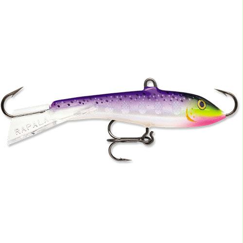 Jigging Rap Hard Bait Lure – Freshwater. Size 05, 2″ Length, Variable Depth, Purpledescent, Package of 1