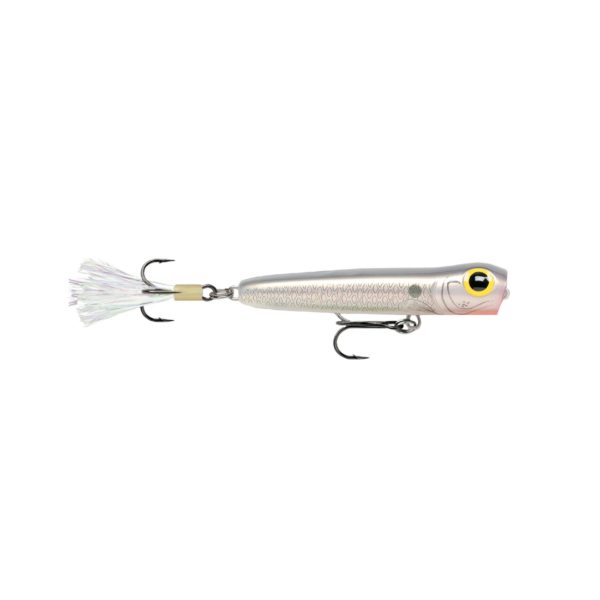 Rattlin’ Chug Bug Hard Bait Lure – 2 1-2″ Length, Topwater Depth, Number 6 Hook, Shad, Per 1