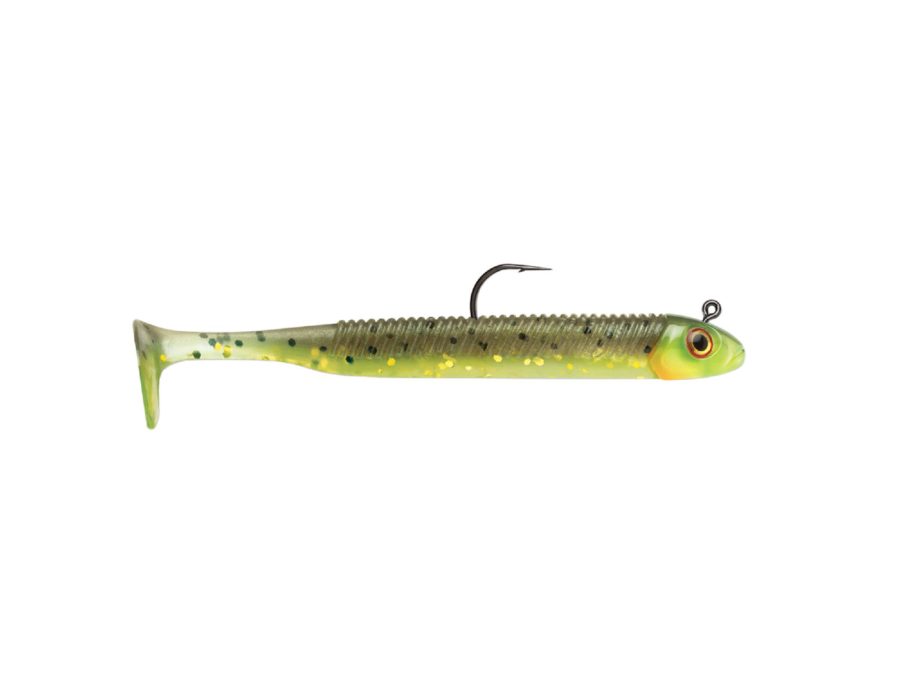 360GT Searchbait Lure – 3 1-2″ Length, 1-8 oz Weight, Hot Olive, Per 1