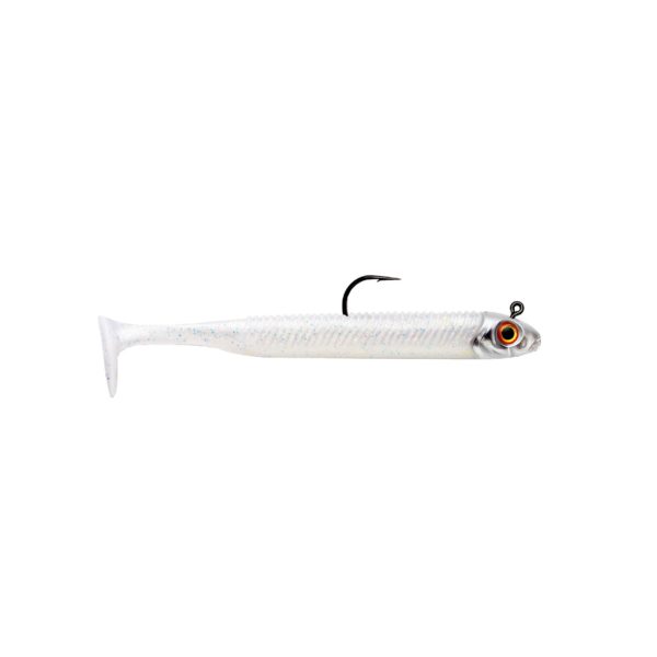 360GT Searchbait Lure – 3 1-2″ Length, 1-8 oz Weight, Pearl Ice, Per 1