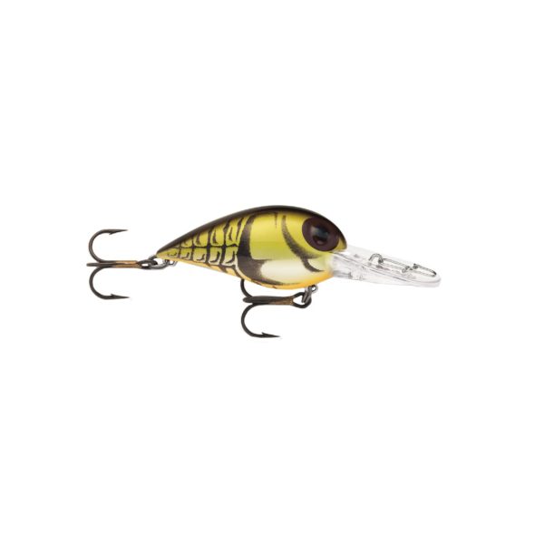 Original Wiggle Wart Lure – 2″ Length, 7′-14′ Depth, Number 4 Hook, Creek Craw, Per 1