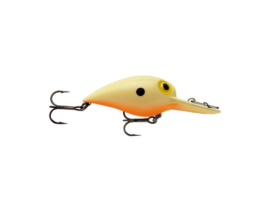 Original Wiggle Wart Lure – 2″ Length, 7′-14′ Depth, Number 4 Hook, Bone, Per 1