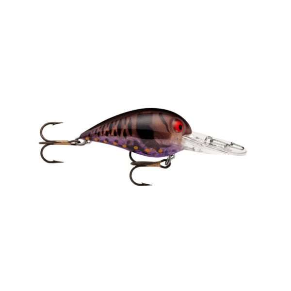 Original Wiggle Wart Lure – 2″ Length, 7′-14′ Depth, Number 4 Hook, Phantom Peanut Butter Jelly Craw, Per 1