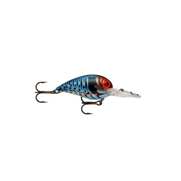 Original Wiggle Wart Lure – 2″ Length, 7′-14′ Depth, Number 4 Hook, Phantom Coppermose Craw, Per 1