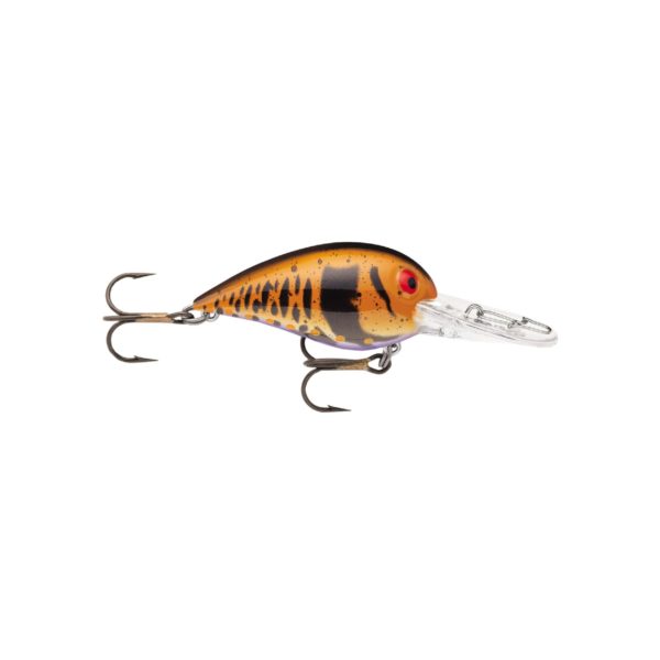 Original Wiggle Wart Lure – 2″ Length, 7′-14′ Depth, Number 4 Hook, Peanut Butter Jelly Craw, Per 1