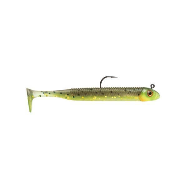 360GT Searchbait Lure – 4 1-2″ Length, 1-4 oz Weight, Hot Olive, Per 1