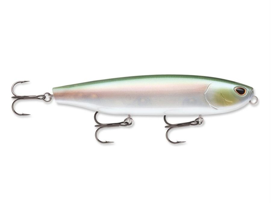 Arashi Top Walker Hard Bait Lure – Topwater Depth, 5 1-8″ Length, #2 Hook, 1 1-8 oz, Blue Back Herring, Per 1
