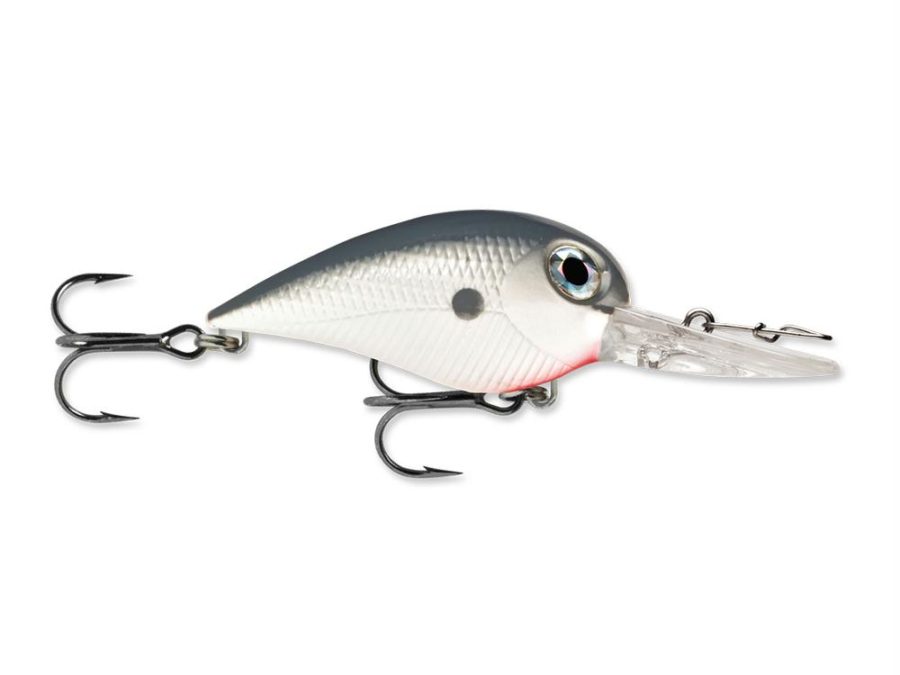 Wiggle Wart MadFlash Hard Bait Lure – 2″ Length, #6 Hook, 3-8 oz, 7′-18′, Gizzard Shad, Per 1