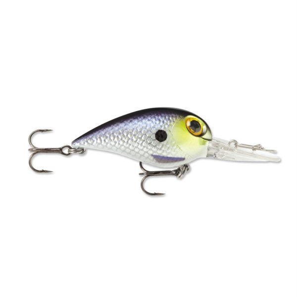 Wiggle Wart MadFlash Hard Bait Lure – 2″ Length, #6 Hook, 3-8 oz, 7′-18′, Blue Back Herring, Per 1