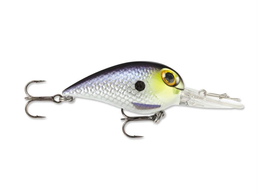 Wiggle Wart MadFlash Hard Bait Lure – 2″ Length, #6 Hook, 3-8 oz, 7′-18′, Blue Back Herring, Per 1