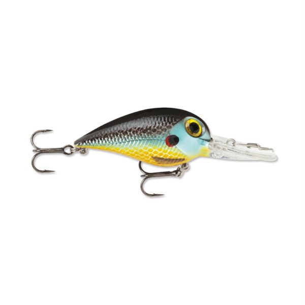 Wiggle Wart MadFlash Hard Bait Lure – 2″ Length, #6 Hook, 3-8 oz, 7′-18′, Sunfish, Per 1