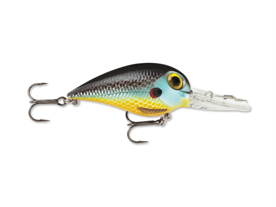 Wiggle Wart MadFlash Hard Bait Lure – 2″ Length, #6 Hook, 3-8 oz, 7′-18′, Sunfish, Per 1