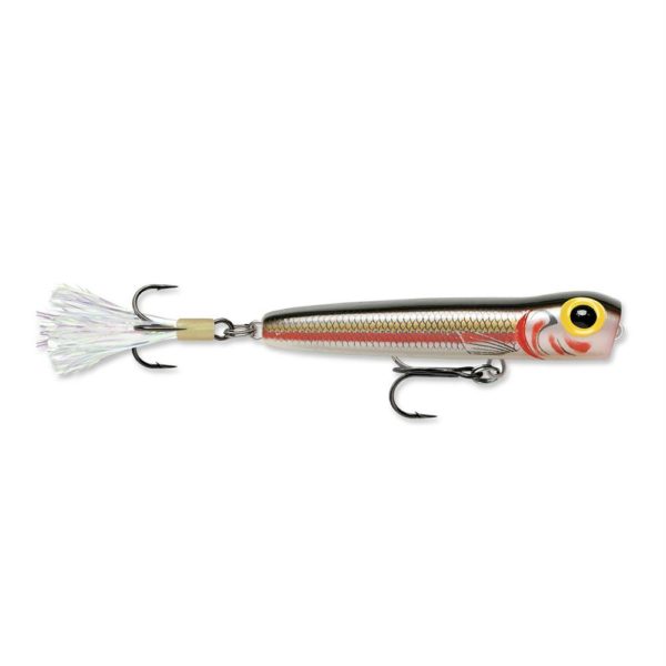 Rattlin’ Chug Bug Hard Bait Lure – 3 1-4″ Length, Topwater Depth, #4 Hook, Bleeding Tennessee Shad, Per 1