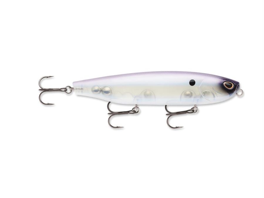 Arashi Top Walker Hard Bait Lure – Topwater Depth, 5 1-8″ Length, #2 Hook, 1 1-8 oz, Pearl Shad, Package of 1