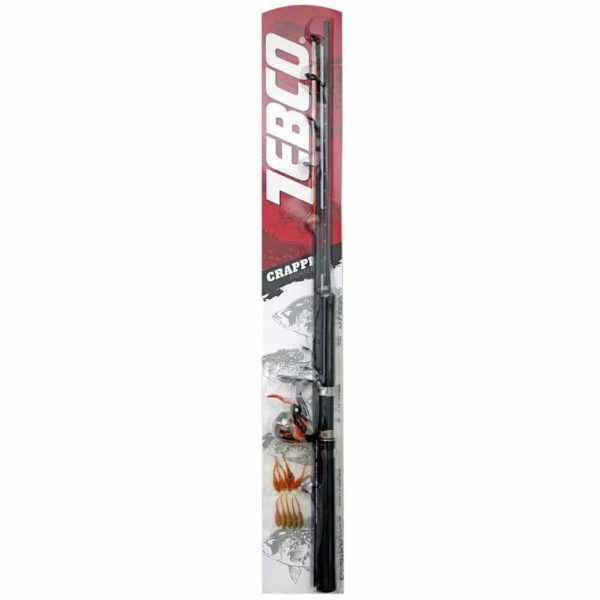 Crappie Fighter Kit, 8′ Length, 6 lb Line Rating, Medium-Light Power, Right Hand