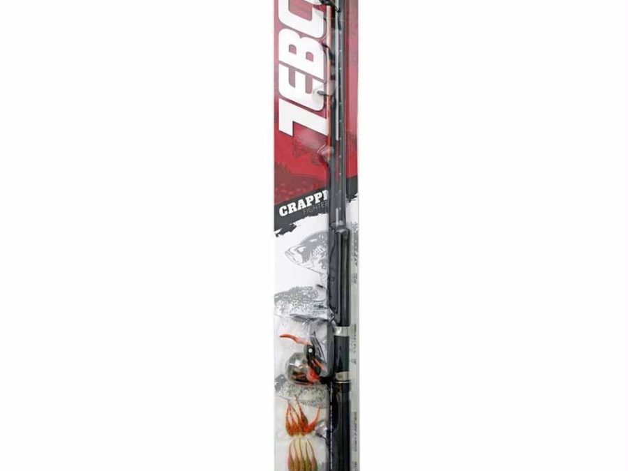 Crappie Fighter Kit, 8′ Length, 6 lb Line Rating, Medium-Light Power, Right Hand