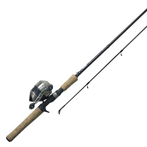 33 Cork Spincast 2 Piece Combo – 3.6:1 Gear Ratio, 19″ Retrieve Rate, 6’6″ Length 8-12 ln Line Rate, Ambidextrous