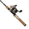 33 Cork Spincast 2 Piece Combo – 3.6:1 Gear Ratio, 19″ Retrieve Rate, 6’6″ Length 8-12 ln Line Rate, Ambidextrous 15688