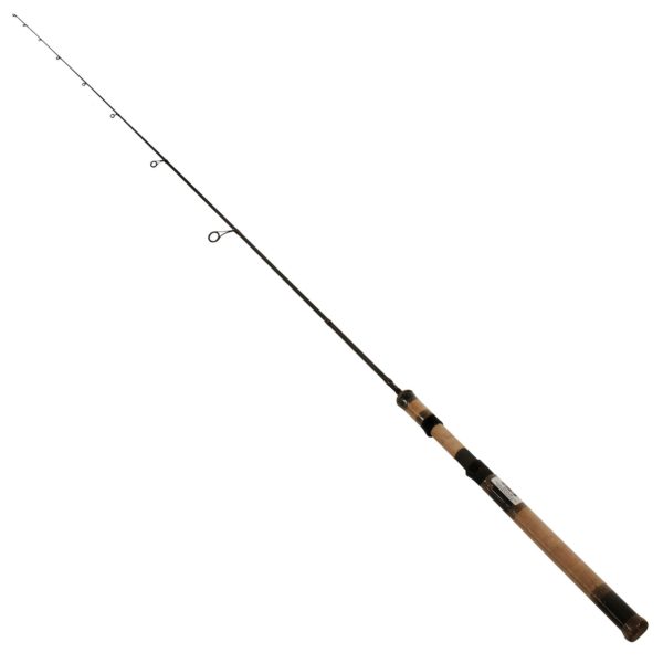 Guide Select Pro Trout Spinning Rod – 7’6″ Length, 2 Piece, 2-6 lb Line Rate, 1-8-1-2 oz Lure Rate, Light Power