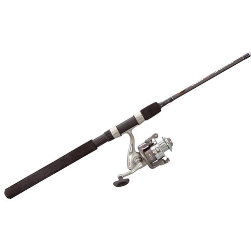 Laser XL 10-40 Spinning Combo – 5.1:1 Gear Ratio, 3+1 Bearings, 7′ Length, 2 Piece, Medium Power, Ambidextrous