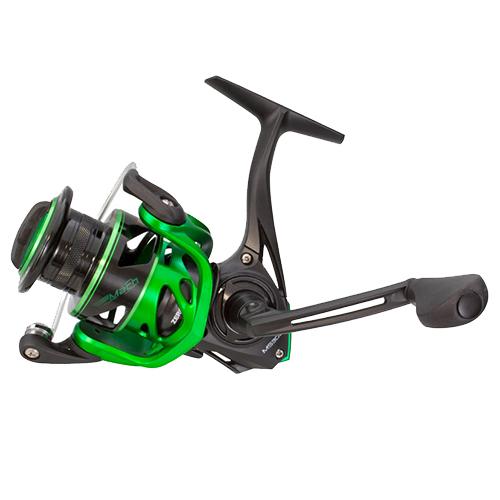 Mach Speed Spin Spinning Reel – 6.2:1 Gear Ratio, 10+1 Bearings, 31″ Retrieve Rate, Ambidextrous, Boxed