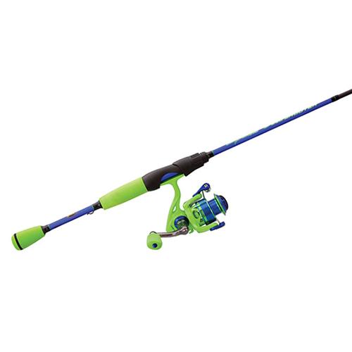 Wally Marshall Speed Shooter Spinning Combo – 5.1:1 Ratio, 4+1 Bearings, 6′ Length, 1 Piece, Medium-Light Power. Ambidextrous