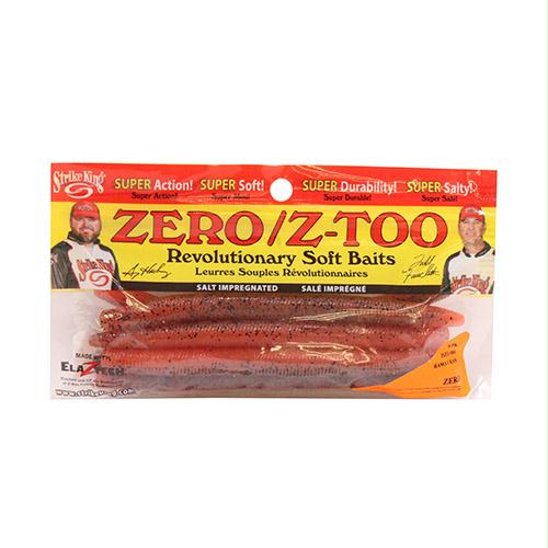 Zero Soft Bair Worm Lure – 5″ Body Length Variable Depth, Bama Craw, Per 6