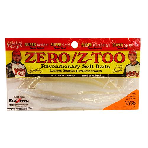 Z-Too Soft Jerk Bait Lure – 5″ Body Length, Variable Depth, Blue Glimmer Pearl Belly, Per 4