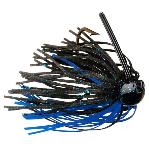 Bitsy Bug Mini Jig – Freshwater, 1-4 oz, Blue-Black, Package of 1