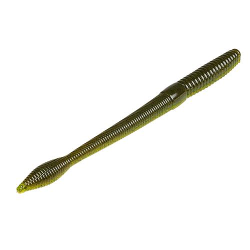 Bull Worm Soft Plastic Lure – 10″ Body Length, Double Header Red, Per 6