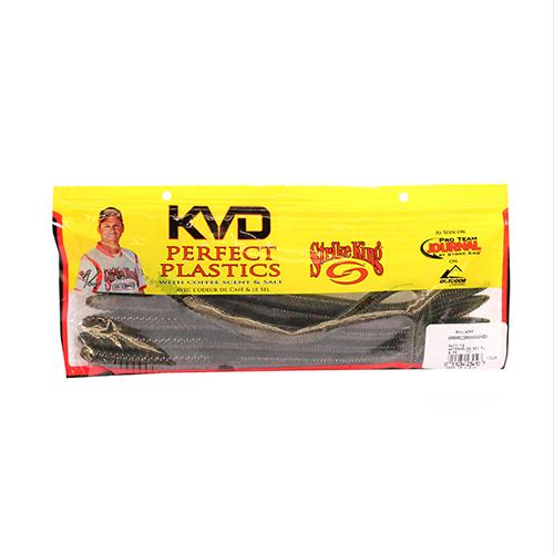 Bull Worm Soft Plastic Lure – 10″ Body Length, Watermelon Red Flake, Per 6