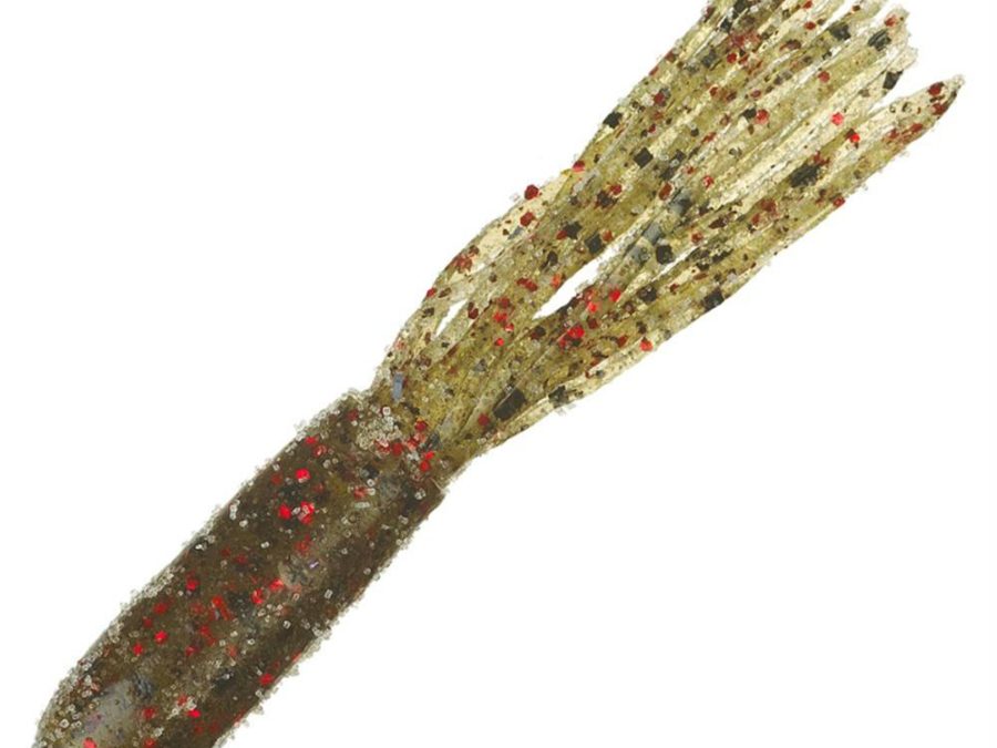 Coffee Tube Flip-N-Tube Lure – 4 1-2″ Length, Watermelon Red Flake, Package of 6