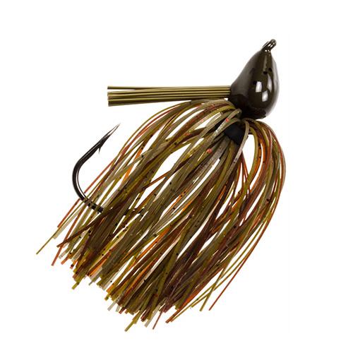 Denny Brauer Structure Jig – 5-0 Hook, 3-4 oz, Green Pumpkin, Per 1