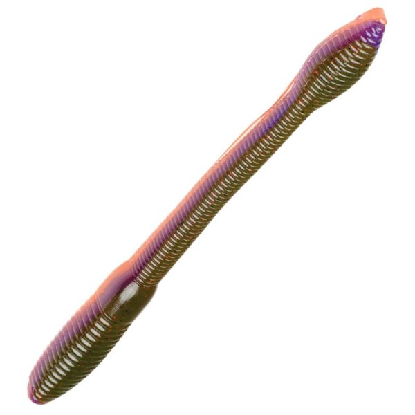 KVD Perfect Plastics Dream Shot Soft Bait – 5″ Length, Desert Craw OPT, Package of 7