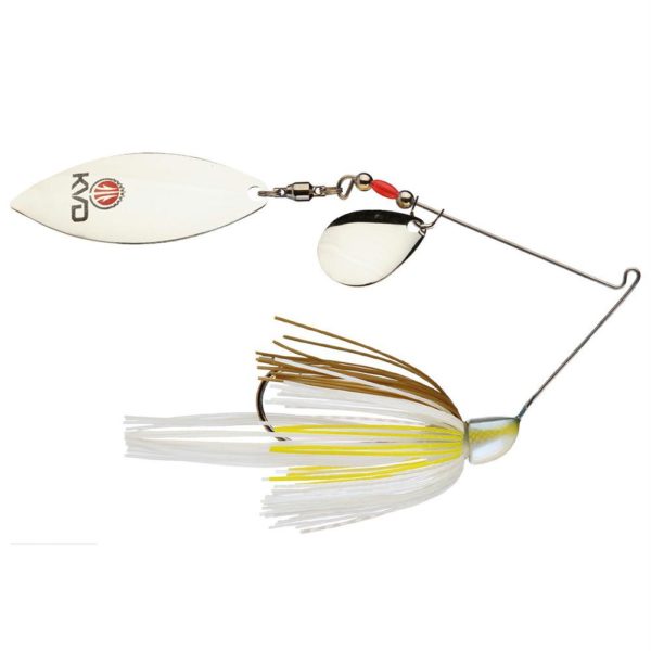 KVD Finesse Spinnerbait Lure – Freshwater, 3-8 oz, Blue Back Herring, Package of 1