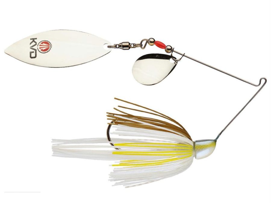 KVD Finesse Spinnerbait Lure – Freshwater, 3-8 oz, Blue Back Herring, Package of 1