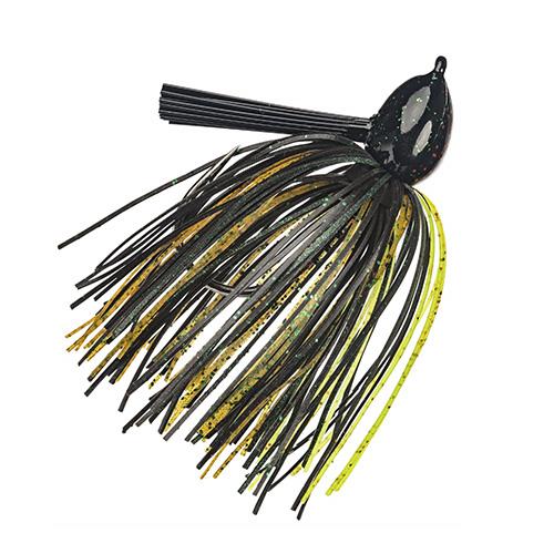 Hack Attack Fluoro Flipping Jig – 5-0 Hook, 1-2 oz, Texas Craw, Per 1