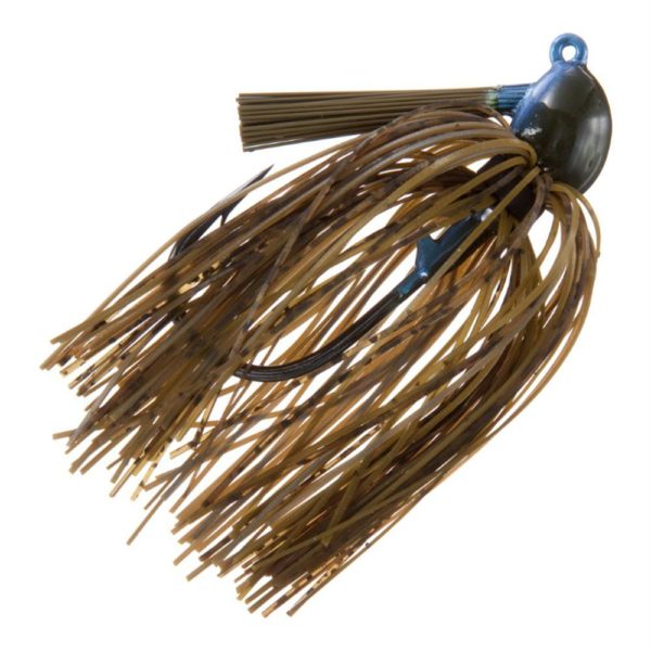 Hack Attack  Heavy Cover Jig – 5-0 Hook Sise, 1-2 oz, Blue Craw, Package of 1