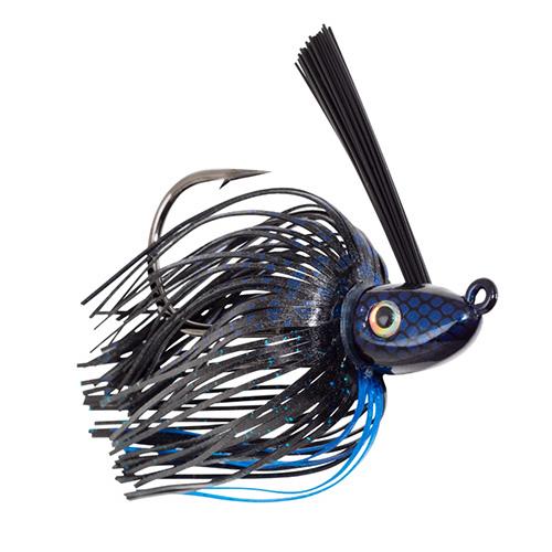 Hack Attack Heavy Cover Swim Jig – 5-0 Hook, 3-8 oz, Black Blue, Per 1